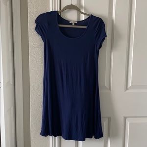 Navy T-Shirt Dress